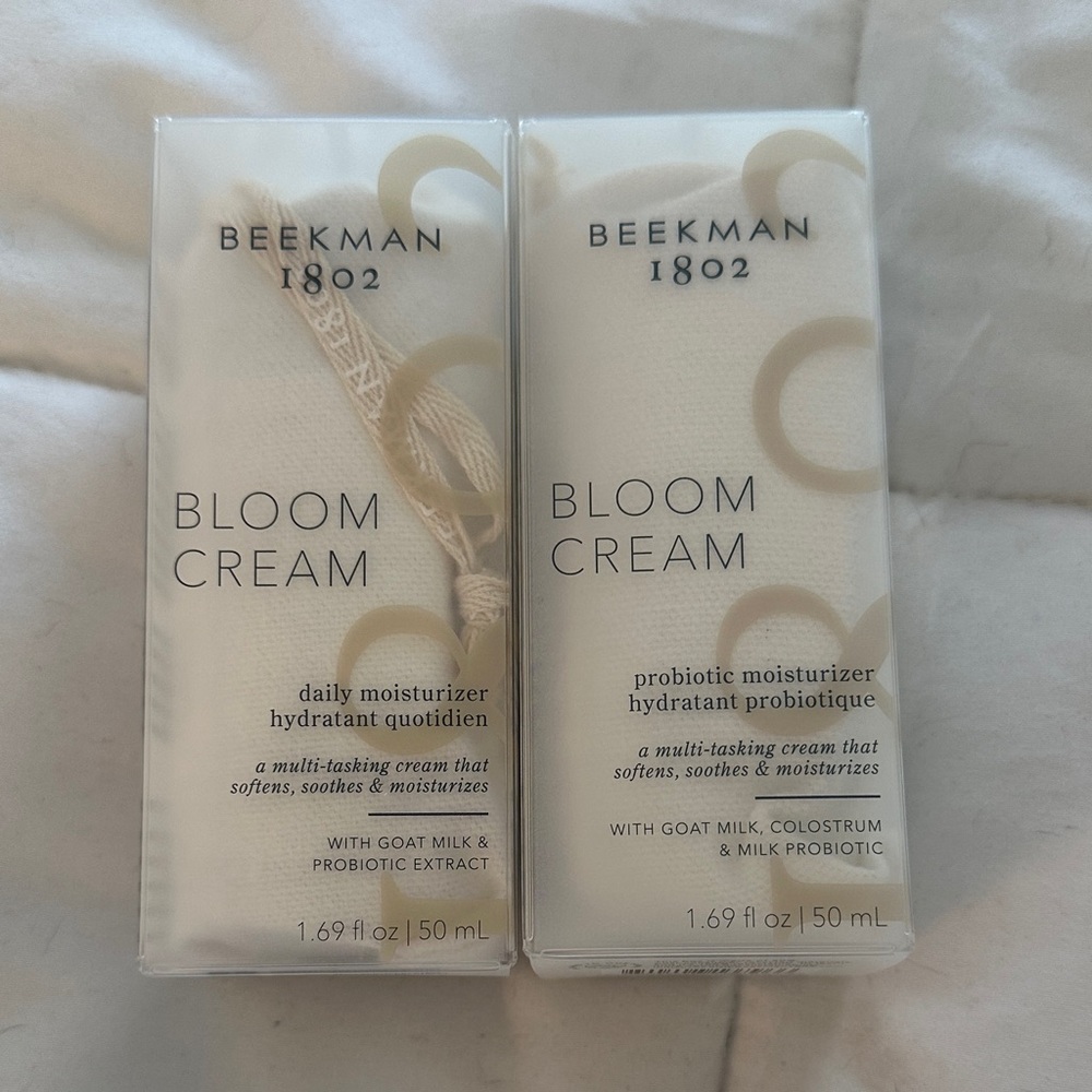 Beekman 1802 Bloom Cream Probiotic Moisturizer Duo